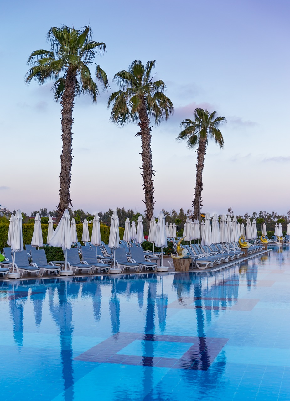 swimming pool, vacation, holiday